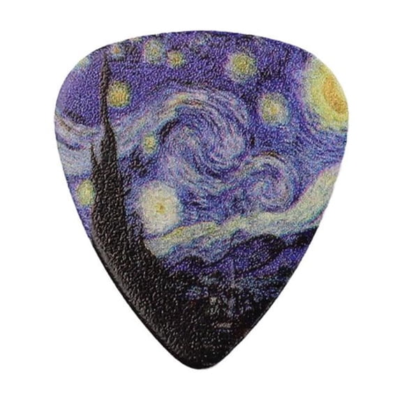 Radiance 1/3pc Starry Sky Guitar Picks 0.46/ 0.71/0.96mm For Acoustic R7V6 Electric