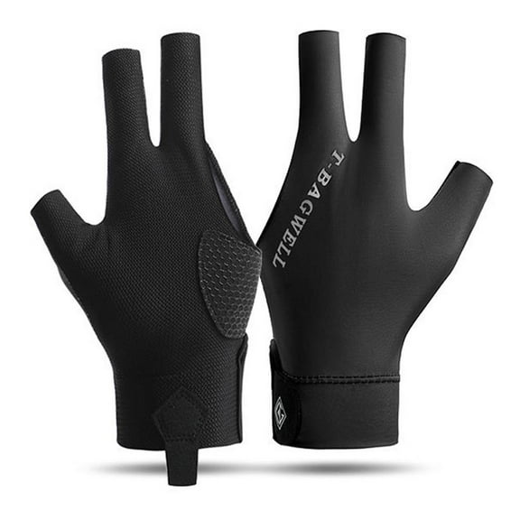 Radiance 1pcs 3 Fingers Billiard Gloves Left Hand Snooker Glove Pool Professional Gloves