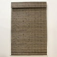 thumbnail image 1 of Radiance Bamboo Roman Shades for Windows, Flatstick Cordless Blinds, Driftwood, 46"W x 64"L, 1 of 11