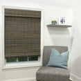 thumbnail image 1 of Radiance Cordless Bamboo Roman Shades for Windows - Custom Cut-to-Width Flatweave Bamboo Blinds - Cape Cod Window Shades with Valance - Maple - 39 Inch Width x 64 Inch Length (2216214E), 1 of 7