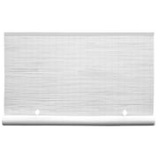 Radiance Cordless Vinyl Roll-Up Shade for Indoor Use, Waterproof Patio & Window Blind, White, 60" W x 72" L