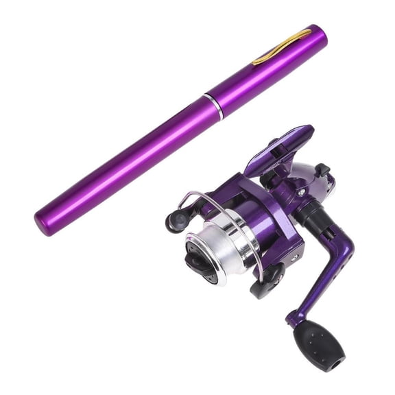 Radiance Fishing Rod Reel Combo Mini Pen Fishing Pole Kit Telescopic O8X1 Fishing