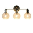 thumbnail image 1 of Radiance Goods Transitional Brushed Nickel 3 Light Vanity Bath Light 22" Wide, 1 of 5