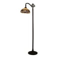 thumbnail image 1 of Radiance Goods Victorian Tiffany-Style Dark Bronze 1 Light Reading Floor Lamp 11" Wide/62" Tall, 1 of 5