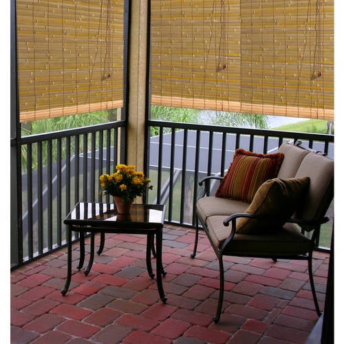 Radiance Laguna Natural Woven Bamboo Roll Up Shades