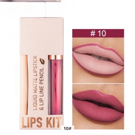 Vacy Radiance Matte Lipstick and Lipliner Set