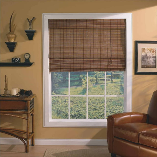 Radiance Maya Natural Woven Roman Shades
