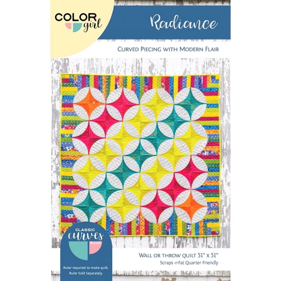 Radiance Quilt Pattern by Color Girl Quilts