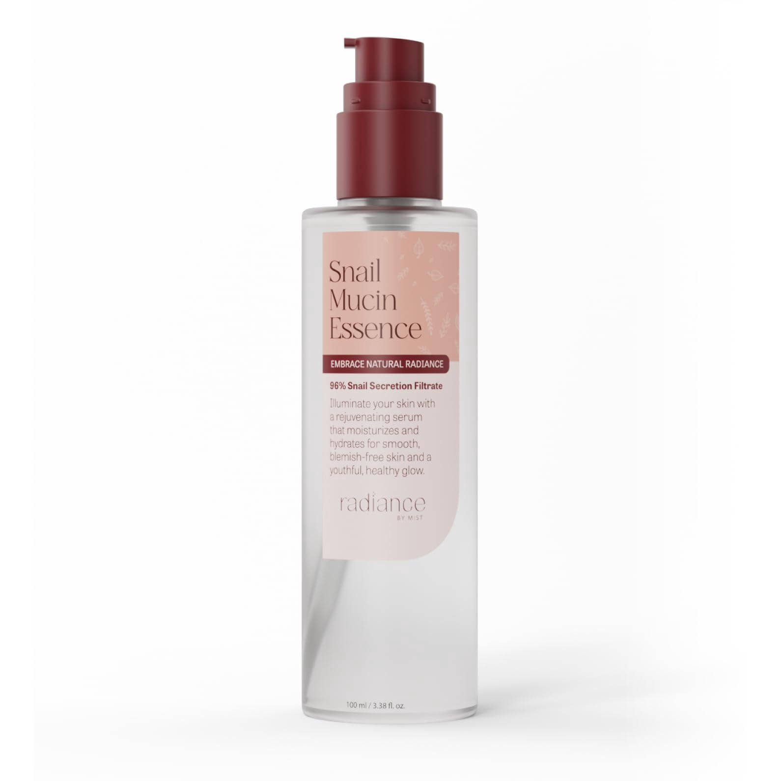 New York Biology Korean Snail Mucin Serum 3.38 Oz - 96% Snail Secretion Filtrate, Hydrating & Anti-Aging