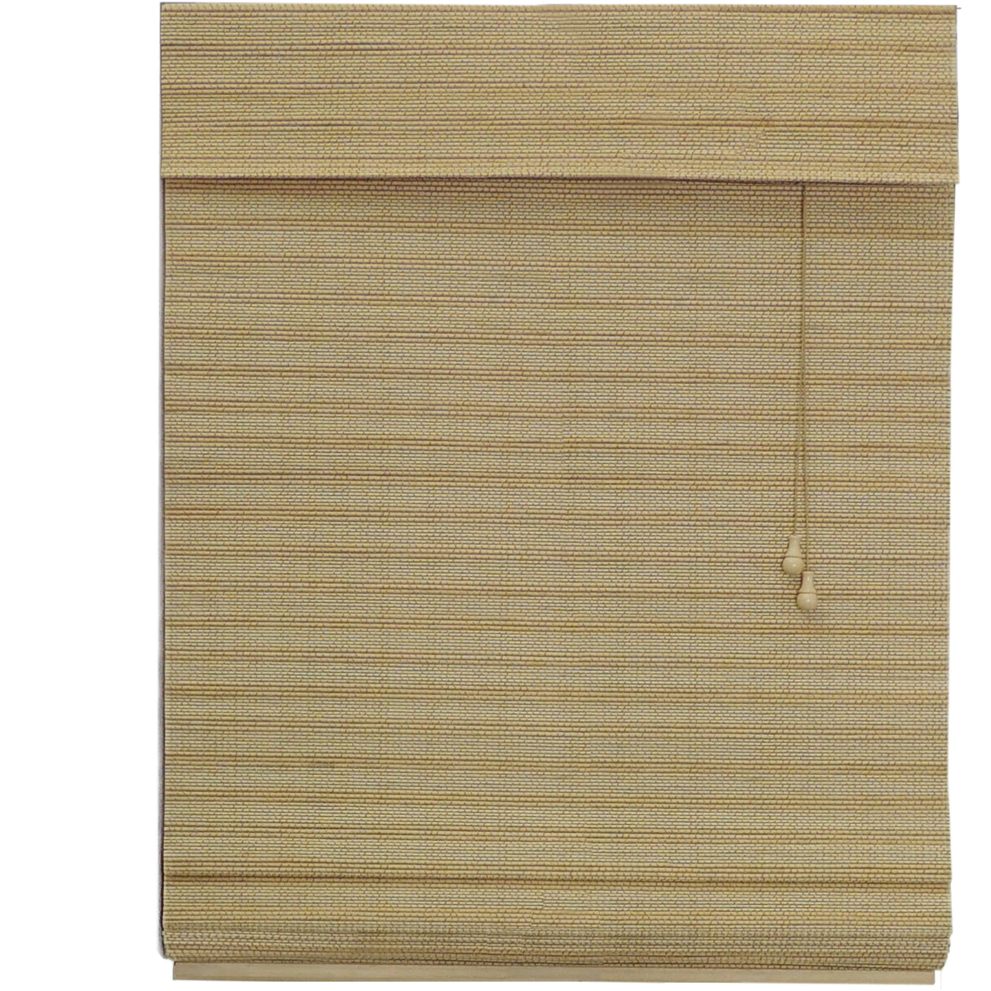 Radiance Westside Natural Woven Bamboo Roman Shades