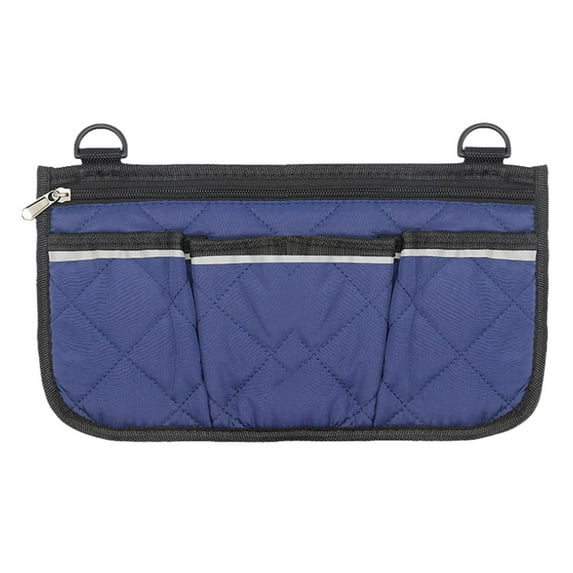 Radiance Wheelchair Bags Armrest Side Organizer Portable Pockets Strips Reflective Waterproof St Bags Supplie M3I4 Multifunctional