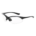 Radians 1524 Rave, Safety Glasses Anti-Scratch, Clear Lens, Half-Frame,