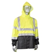 Radians Class 3 Fortress Rain Jacket, Green - Large