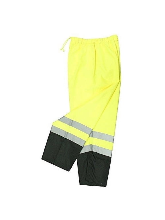 Class E Sealed Waterproof Safety Pants - SP41-EPGS Hi/Vis Green