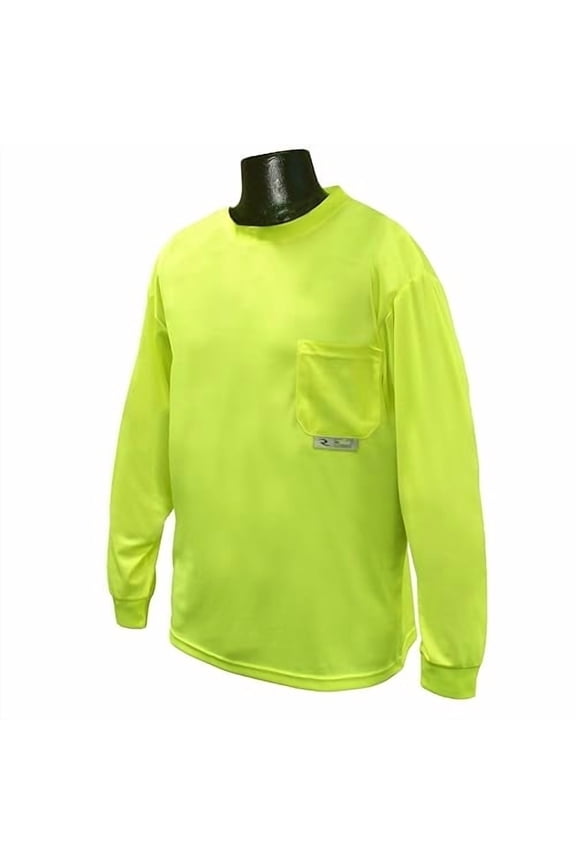 Long Sleeve T-Shirt,Unisex,XL,24 in.,Grn ST21-NPGS-XL