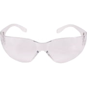 Radians MR0110ID Mirage Clear Lens/Clear Frame Safety Glass, Clear, Clear Pack of 12