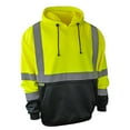 thumbnail image 1 of Radians-SJ02B-3PGS-4X RADWEAR Class 3 Yellow Blocked Hooded Sweatshirt - 4X, 1 of 1