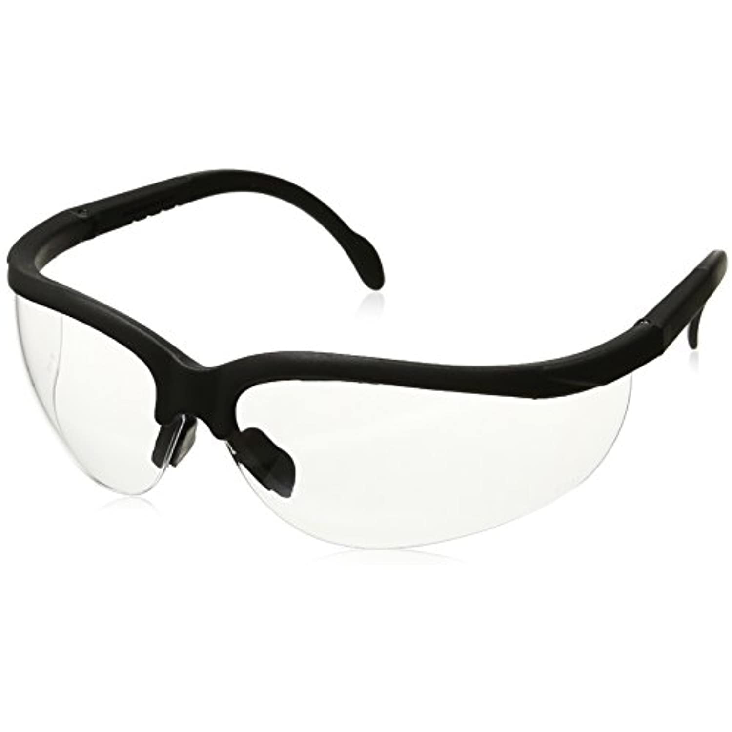 Radians Safety Glasses, Clear, Black JR0111ID