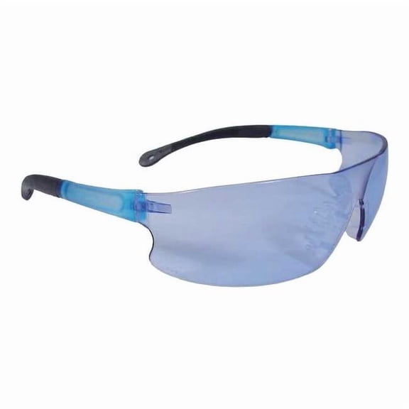 Radians Safety Glasses, Light Blue, Light Blue RS1-B