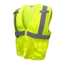 Radians Sv27 Multipurpose Surveyor Type R Class 2 Safety Vest Hi Viz Green 2X