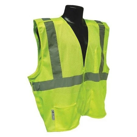 Radians Sv4gm3x 3Xl High Visibility Vest, Silver