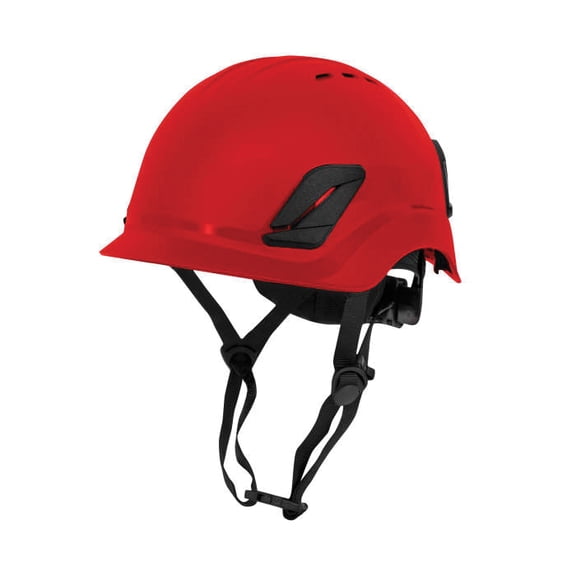 Radians Titanium THRXV-RED Vented Climbing Style Hard Hat Type 1, Class C