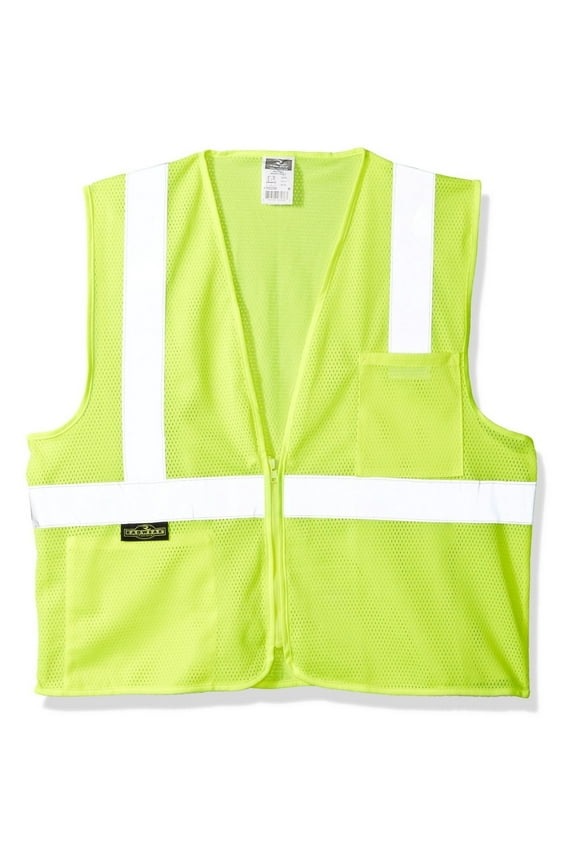 VEST SAFETY CLASS2 MESH ORG LG