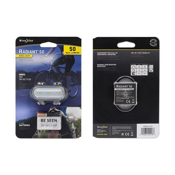 Radiant® 50 Bike Light - White