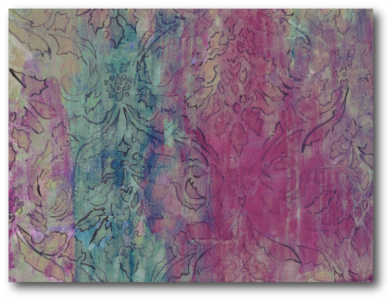 Radiant Abstract Gallery-Wrapped Canvas Wall Art, 16x20