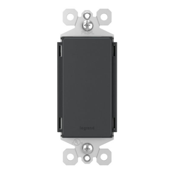 Legrand 326RG Radiant Blank Decorator Wall Strap - Grey