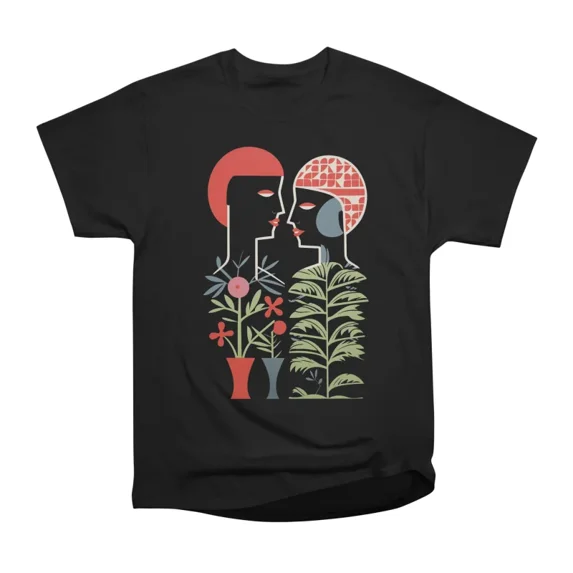 Radiant Botanic Symphony T-Shirt Tee Gift For Him Merch For Her Apparel For Friend