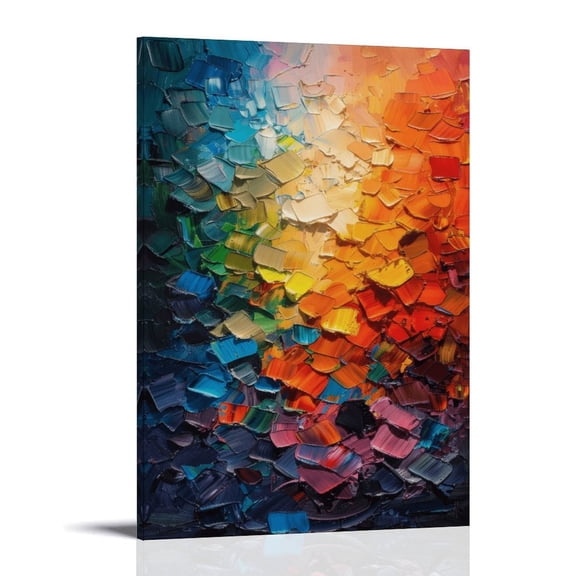 Radiant Chaos Poster Wall Art Canvas Aesthetic Music And Movies Decorative Painting for Living Room Bed Room