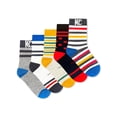 thumbnail image 1 of Radiant Choice Boys Crew Socks 5 Pairs,100% Combed Cotton, Soft & Durable Kids Socks for School,Sports,and Everyday Wear Size 5-8, 1 of 26
