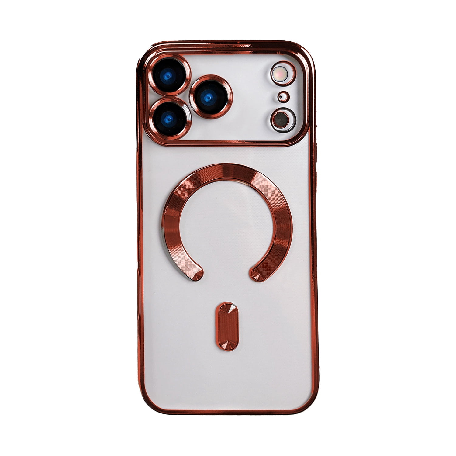 Radiant Clear Case with MagSafe for iPhone 17 Pro Max - Red