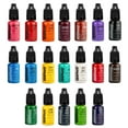 thumbnail image 1 of Radiant Colors 19 Popular Colors Tattoo Ink Set - Tattooing Inks Fluid Vegan Pigments 19 x 1/2oz Bottles, 1 of 5