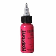 Radiant Colors Tattoo Ink Professional Tattooing Inks Fluid Vegan Pigments 1/2 oz Half Ounce Bubblegum Pink