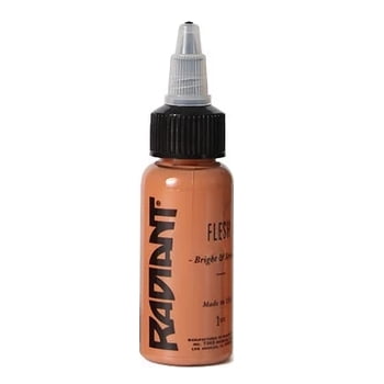 Radiant Colors Tattoo Ink - Tattooing Inks Fluid Vegan Pigments 1/2 oz Half Ounce - Flesh