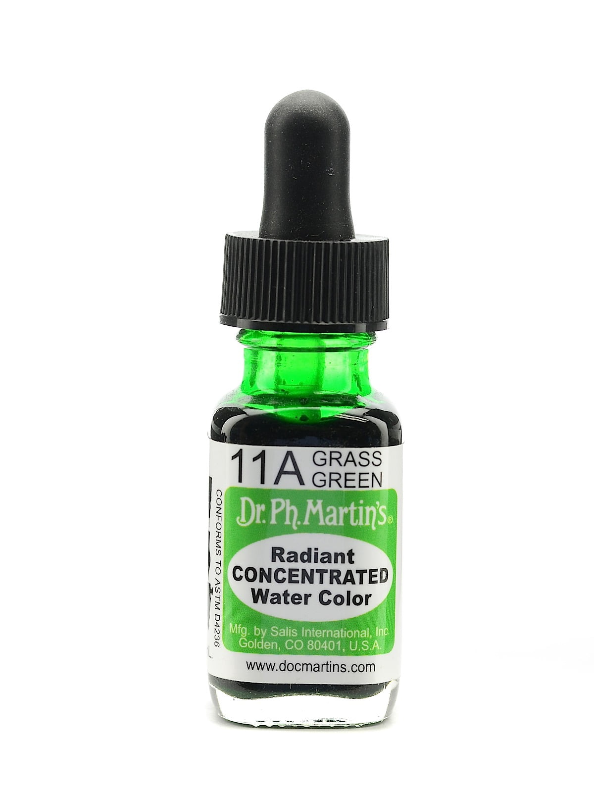 Radiant Concentrated Watercolors April green, 1/2 oz. (pack of 3)