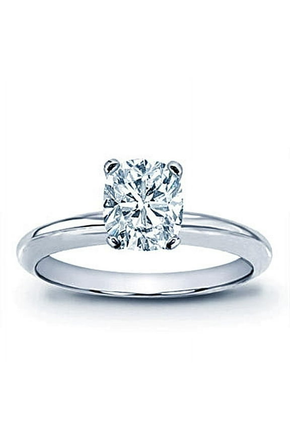 Radiant-Cut Diamond With 0.69 Carat SI3-I1 Clarity For Wedding Engagement Comfort-Fit Ring With GOA Certificate
