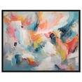 thumbnail image 1 of Radiant Dusk I Canvas Print Bright Decor by Art Remedy, Black Frame, 20 x 16, 1 of 6