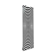 Radiant Glass Heater 24x72 -Vasarely Column