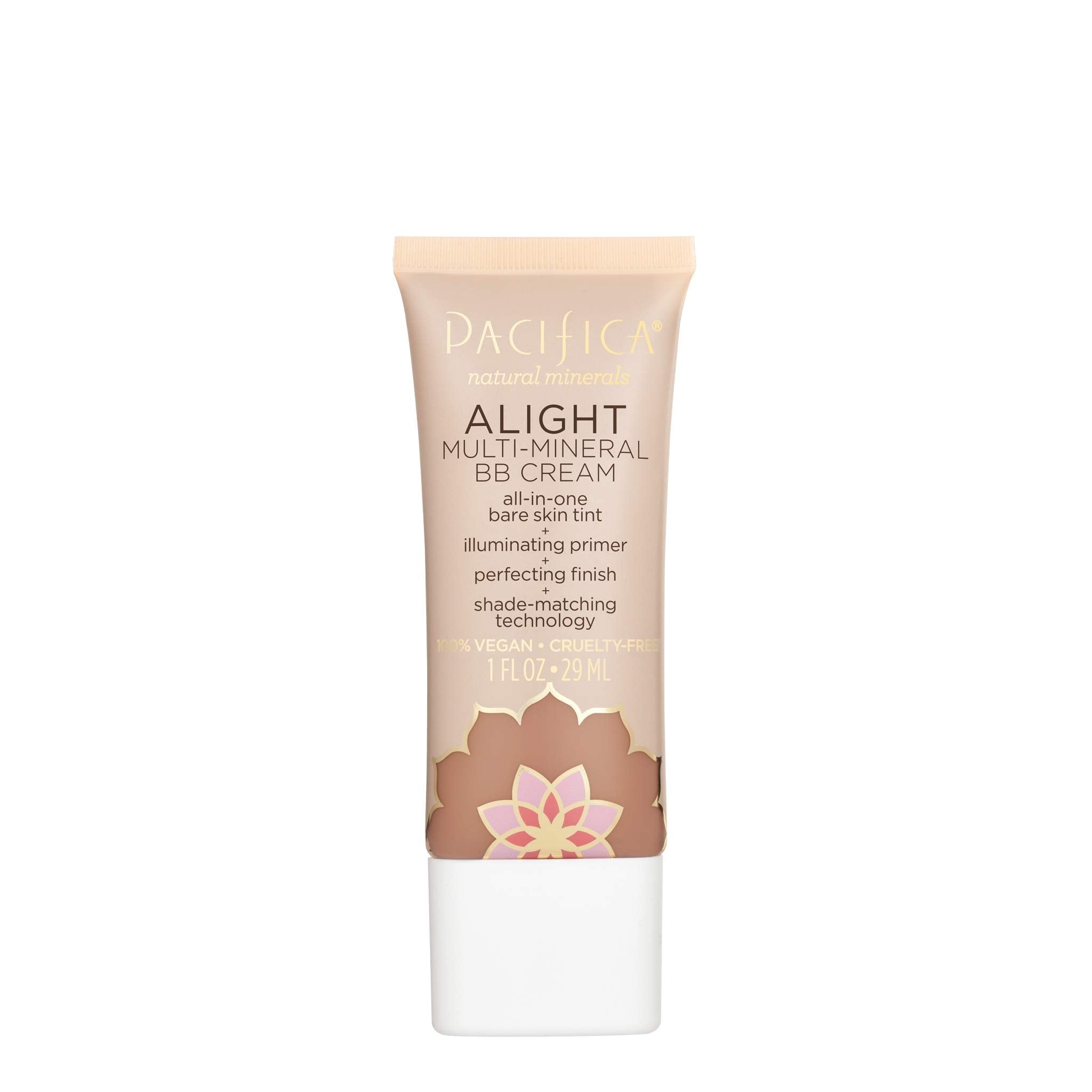 Pacifica Beauty, Alight Multi-Mineral BB Cream, 1 fl oz, Shade 03 Dark, 100% Vegan & Cruelty Free