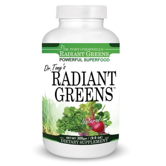 Radiant Greens Natural by Tony O'Donnell - 9.6 Oz/30 Servings