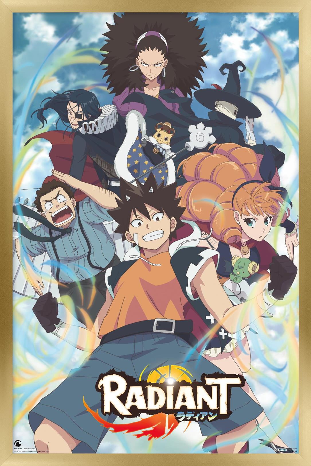 Radiant - Group Wall Poster, 14.725" x 22.375", Framed