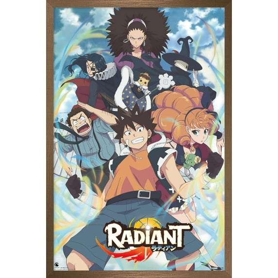 Radiant - Group Wall Poster, 22.375" x 34", Framed