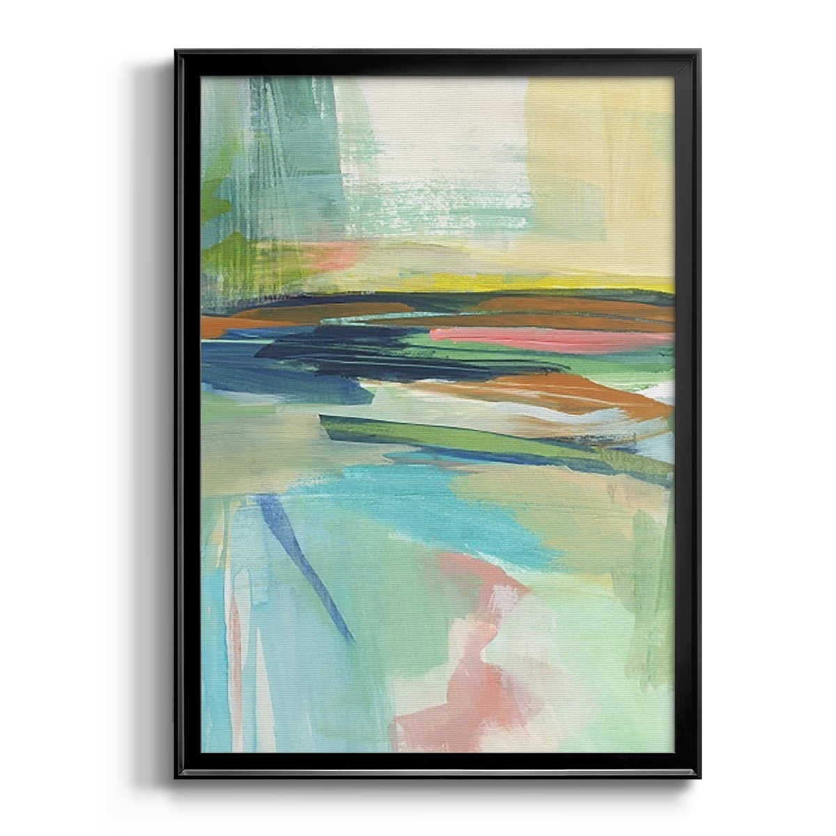 Radiant Horizon II Premium Framed Print, in Gold, Black, or Silver - Ready to Hang