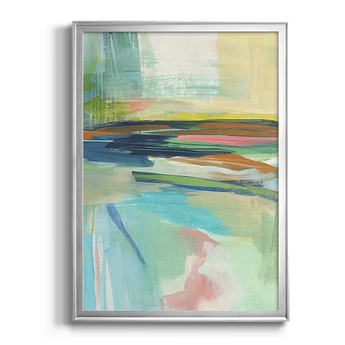 Radiant Horizon II Premium Framed Print, in Gold, Black, or Silver - Ready to Hang