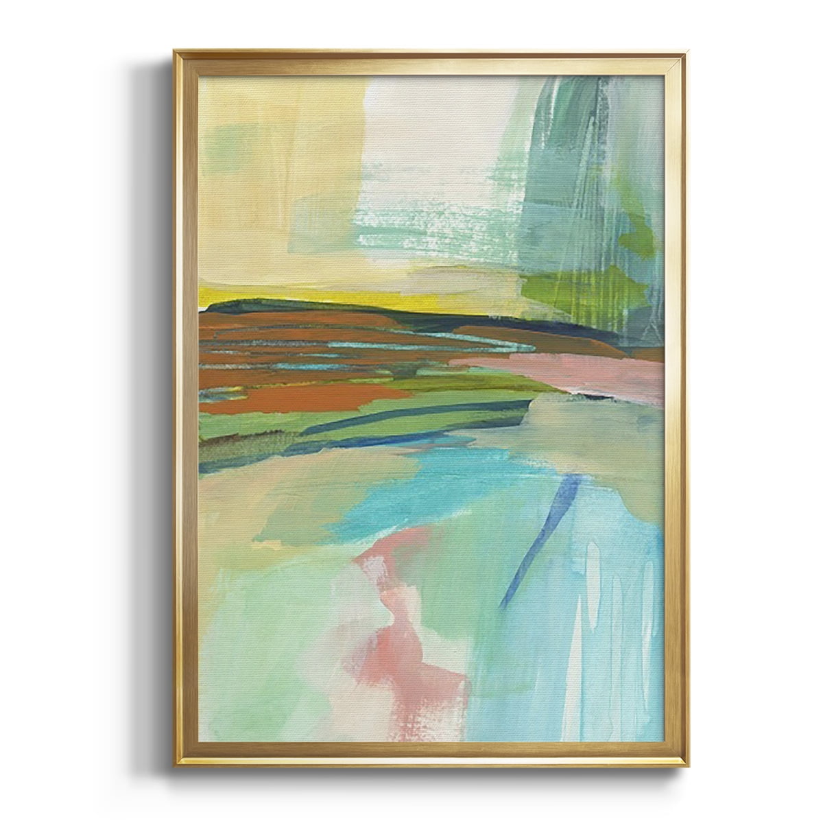 Radiant Horizon IV Premium Framed Print, in Gold, Black, or Silver - Ready to Hang