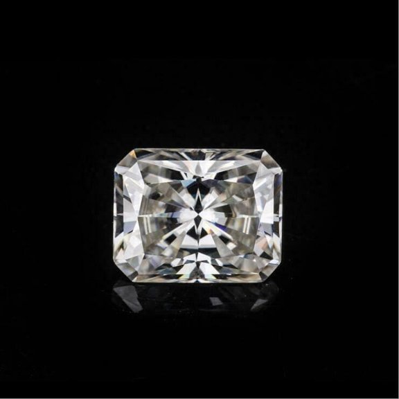 Radiant Moissanite Stone/Loose Gemstone/D Color Excellent Cut Moissanite Stone For Jewelry Making Stone/White Colorless Moissanite Gemstone