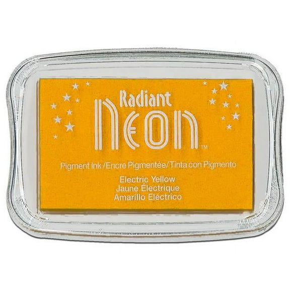 Radiant Neon Ink Pad-Electric Yellow